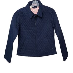 Vineyard Vines girls quilted jacket L